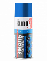 KUDO KU-5133 Эмаль для двигателя синяя 520мл 1/6шт